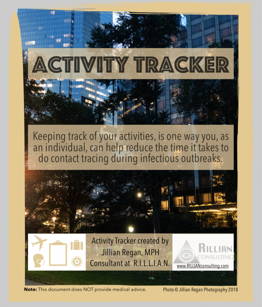 Activity Tracker COVID-19 Contact Tracing